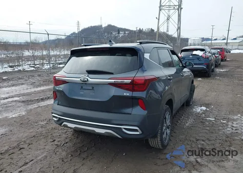 2021 Kia Seltos Ex из США, поврежденный, VIN KNDERCAA3M7131277